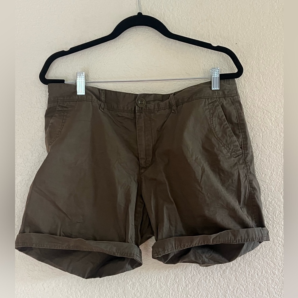 Eddie Bauer Taupe Hiking Shorts